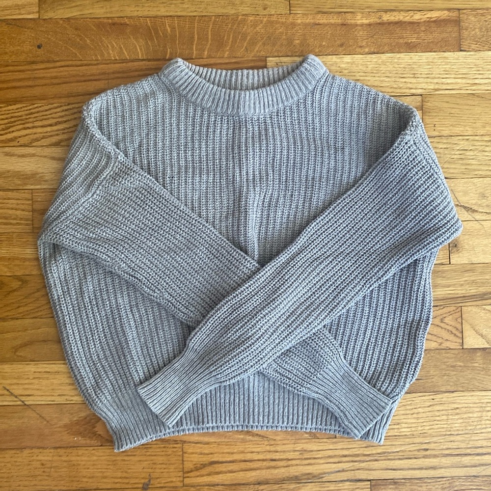 UO cableknit sweater
